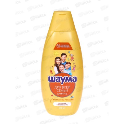 ШАУМА шампунь 650мл Для всей семьи *6 ШАУМА шампунь 650мл Для всей семьи *6