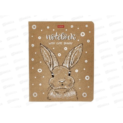 Тетрадь 48л кл. Hatber КРАФТ С милыми зверьками 066339*5/60