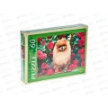 ПАЗЛЫ 60 элементов Щенок в цветах №1, П60-0436 *24