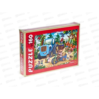 ПАЗЛ 160 элементов Вёселый трактор, П160-3198 *24