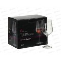 Набор бокалов для вина Tulipa Optic 6шт 450мл CR450101TO