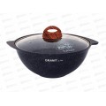 Казан 3,5л Granit ultra blue для плова со стеклянной крышкой АП кгг37а Казан 3,5л Granit ultra blue для плова со стеклянной крышкой АП кгг37а