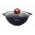 Казан 4,5л Granit ultra blue для плова со стеклянной крышкой АП кгг47а Казан 4,5л Granit ultra blue для плова со стеклянной крышкой АП кгг47а