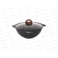 Казан 4,5л Granit ultra original для плова со стеклянной крышкой АП кго47а