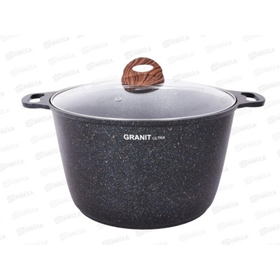 Кастрюля 10л Granit ultra blue со стеклянной крышкой АП кгг102а Кастрюля 10л Granit ultra blue со стеклянной крышкой АП кгг102а