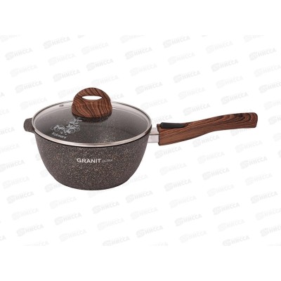 Ковш 2,2л Granit ultra original со стеклянной крышкой, съемн руч кго0225а Ковш 2,2л Granit ultra original со стеклянной крышкой, съемн руч кго0225а