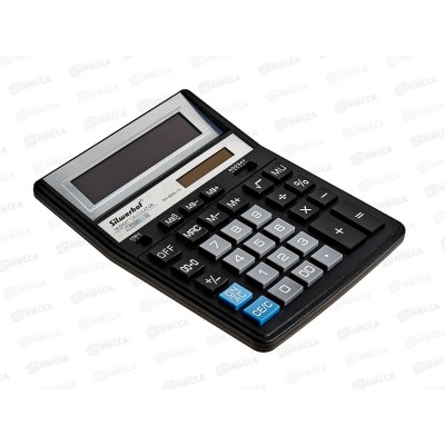Калькулятор SILWERHOF настольный 14-разрядный SH-888X-14 черный *10 Калькулятор SILWERHOF настольный 14-разрядный SH-888X-14 черный *10