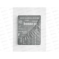 Простыня НН на резинке Бязь 160*200*20 Письма 7420-1