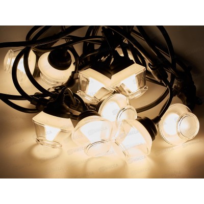 Гирлянда 5м для улицы Нить 10LED автореж белый 725-527 Гирлянда 5м для улицы Нить 10LED автореж белый 725-527