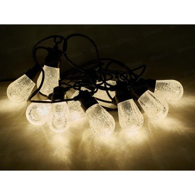 Гирлянда 5м для улицы Нить 10LED 1реж белый 725-531 Гирлянда 5м для улицы Нить 10LED 1реж белый 725-531