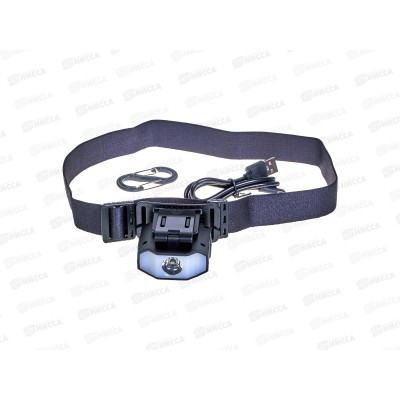 Фонарь налобный LED COB 5Вт 1200мАч 180Лм, Ritter, 56211 9 Фонарь налобный LED COB 5Вт 1200мАч 180Лм, Ritter, 56211 9