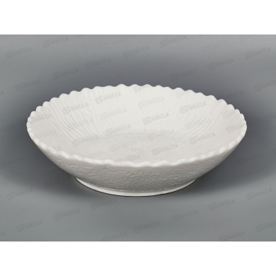 Салатник &quotМаршмеллоу&quot v=1050мл 23*23*5см (фарфоровый), 0530288 *6/24