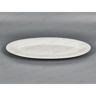 Блюдо сервировочное "Маршмеллоу" 41*22*2,7см (фарфор), 0530291 *4/16 Блюдо сервировочное "Маршмеллоу" 41*22*2,7см (фарфор), 0530291 *4/16