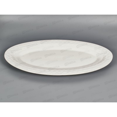 Блюдо сервировочное &quotМаршмеллоу&quot 52*27,5*4см (фарфор), 0530293 *4/8