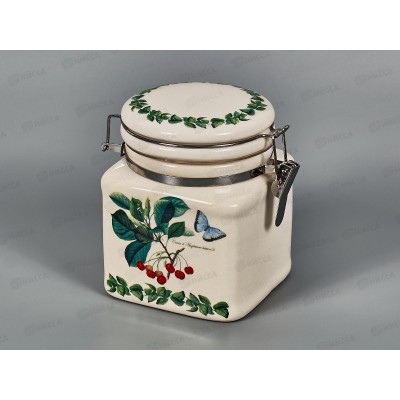 Банка для сыпучих продуктов "Fruit Garden" v=480мл клипс, L2521149 *36 Банка для сыпучих продуктов "Fruit Garden" v=480мл клипс, L2521149 *36