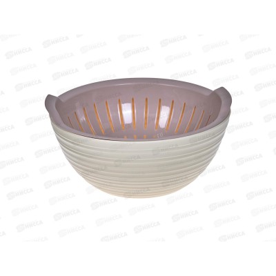 Миска-дуршлаг Sugar Spice 4,1+2,4л шампань SE400710001 *10