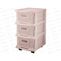Комод 3-х секц.&quotKeeplex Ajur&quot бежевый топаз KL379522005