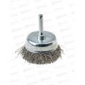 Щетка металлическая со шпилькой для дрели 50мм (чашка)нерж.сталь 0,3мм ON Щетка металлическая со шпилькой для дрели 50мм (чашка)нерж.сталь 0,3мм ON