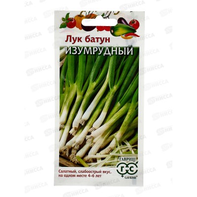 Лук батун Изумрудный 0,5г *10 ГШ Лук батун Изумрудный 0,5г *10 ГШ