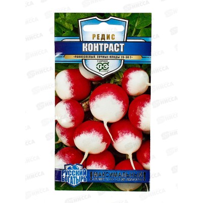 Редис Контраст 2г Русский богатырь Н20 *10 ГШ Редис Контраст 2г Русский богатырь Н20 *10 ГШ