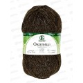 Пряжа Околица 063 Шоколад 100гр шерсть 90% акрил 10% 250м