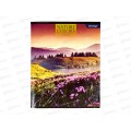 Тетрадь 96л кл. Alingar &quotNature colours", скрепка, мел. 4 диз.AL 9235 *4/48