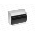 Бокс КМПн-6/8 для наружной установки, полупрозрачная крышка, IP30, 0603  *30