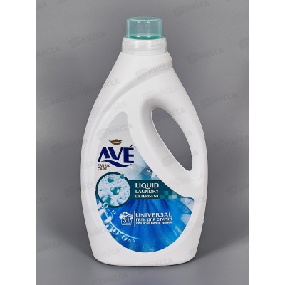 AVE Жидкое средство для стирки Универсальное 1900мл 9106 *6 AVE Жидкое средство для стирки Универсальное 1900мл 9106 *6