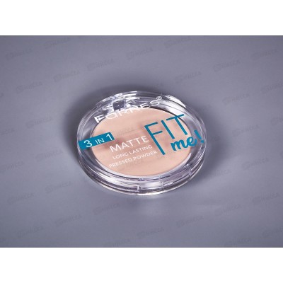 Farres Пудра прозрачная 3031-02 Fit me! 3в1 Топленое молоко *12