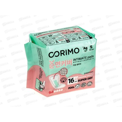 Corimo Прокладки гигиенические ежедневные S 16шт *100 Corimo Прокладки гигиенические ежедневные S 16шт *100