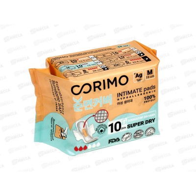Corimo Прокладки гигиенические М 10шт *100 Corimo Прокладки гигиенические М 10шт *100