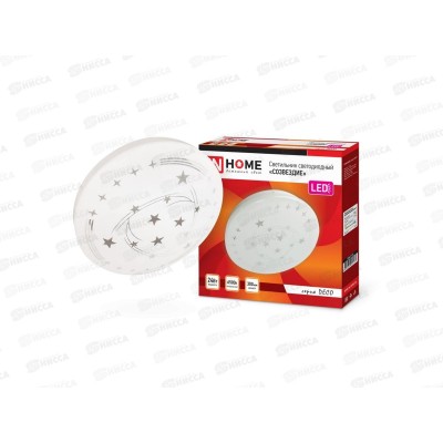Светильник светодиодный inHOME DECO СОЗВЕЗДИЕ 24Вт 2160Лм 6500К Светильник светодиодный inHOME DECO СОЗВЕЗДИЕ 24Вт 2160Лм 6500К