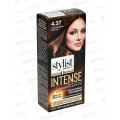 STYLIST COLOR PRO INTENSE крем-краска 4,37 Шок каштан 118мл  *17