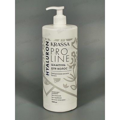 Krassa Professional Hyaluron шампунь для волос с Гиалуроновой кислотой 1000мл *6 Krassa Professional Hyaluron шампунь для волос с Гиалуроновой кислотой 1000мл *6