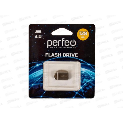 Флэш-карта USB 3.0 Perfeo 128GB M11 Metal Series