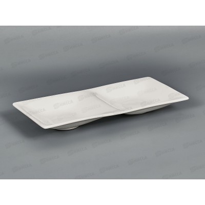 Менажница 2-х секционная JST2G230PC Meze 240673 *48 Менажница 2-х секционная JST2G230PC Meze 240673 *48