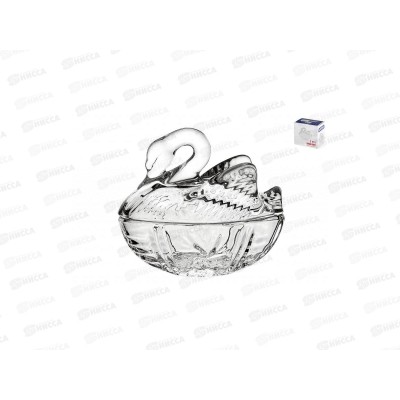 Ваза с крышкой 4498 13,5см Н-12см 13,5*9см Лебедь 133361 *36 Ваза с крышкой 4498 13,5см Н-12см 13,5*9см Лебедь 133361 *36