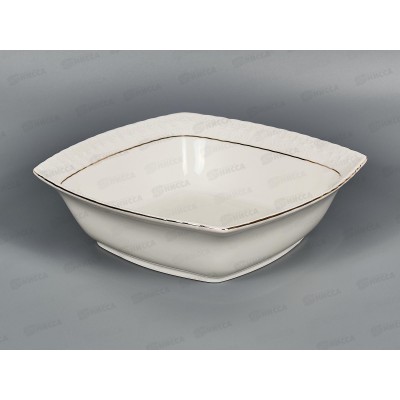 Салатник CS011623-A 23см 1750мл Снежная королева квадрат 749170 *18 Салатник CS011623-A 23см 1750мл Снежная королева квадрат 749170 *18