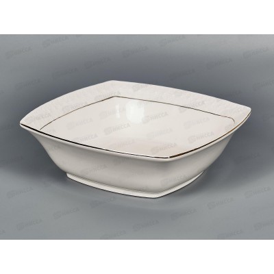 Салатник CS0111620-A 20см 800мл Снежная королева квадрат 749168 *24