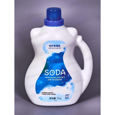 Whitecat Soda Жидкое средство для стирки белья на Натуральной соде 3л *4