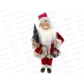 Фигура Санта-Клаус 45см с елочкой в красном, YS-201027C, 303001 гб