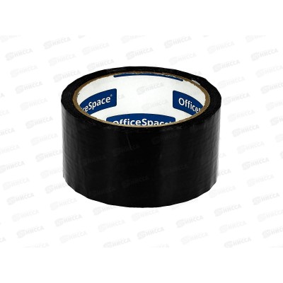 Скотч 48*40м OfficeSpace черный, 45мкм,18878 *6/36