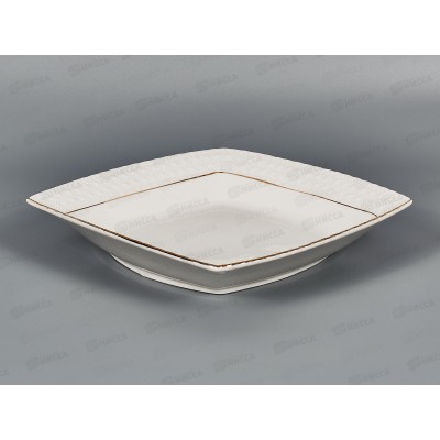 Тарелка суповая CS223723-A 23см 1130мл Снежная королева квадр 749160 *24