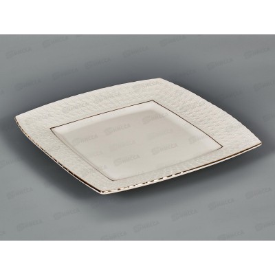 Блюдо квадратное CS222826-A 25см Снежная королева квадрат 749660 *18