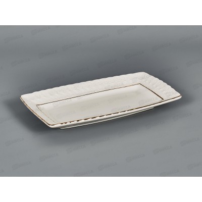 Блюдо прямоугольное CS705718-A 18см Снежная королева 749292 *72