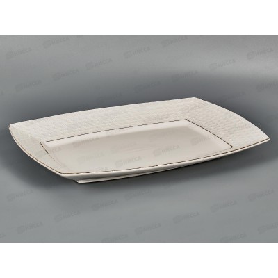 Блюдо прямоугольное CS222739-A 39см Снежная королева 749290 *8 Блюдо прямоугольное CS222739-A 39см Снежная королева 749290 *8