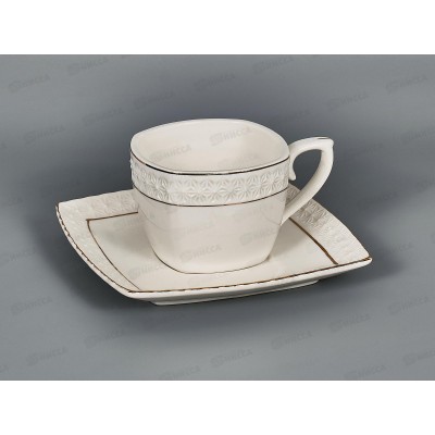 Пара чайная CS507009-A 240мл Снежная королева квадрат 749202 *24 Пара чайная CS507009-A 240мл Снежная королева квадрат 749202 *24