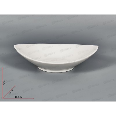 Салатник DX039 20см Общепит лодочка 193639 *50 Салатник DX039 20см Общепит лодочка 193639 *50