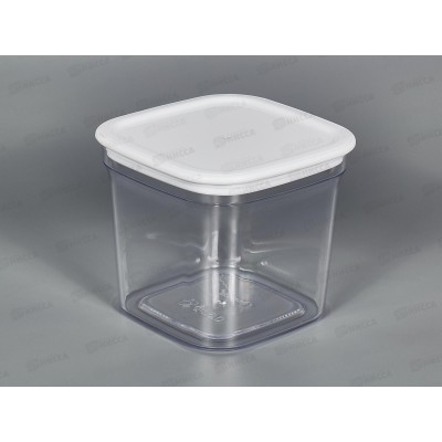 Контейнер для сыпучих продуктов Смарт 0,6л белый С413Бел *16 Контейнер для сыпучих продуктов Смарт 0,6л белый С413Бел *16