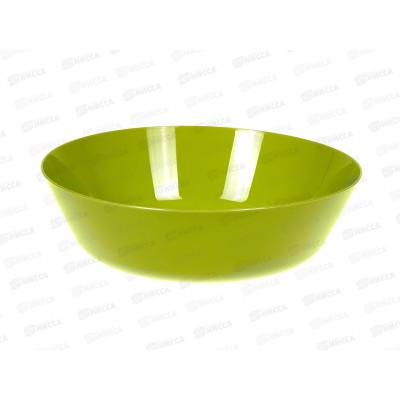 Тарелка глубокая Натура d170мм Оливковая С946Олв*35